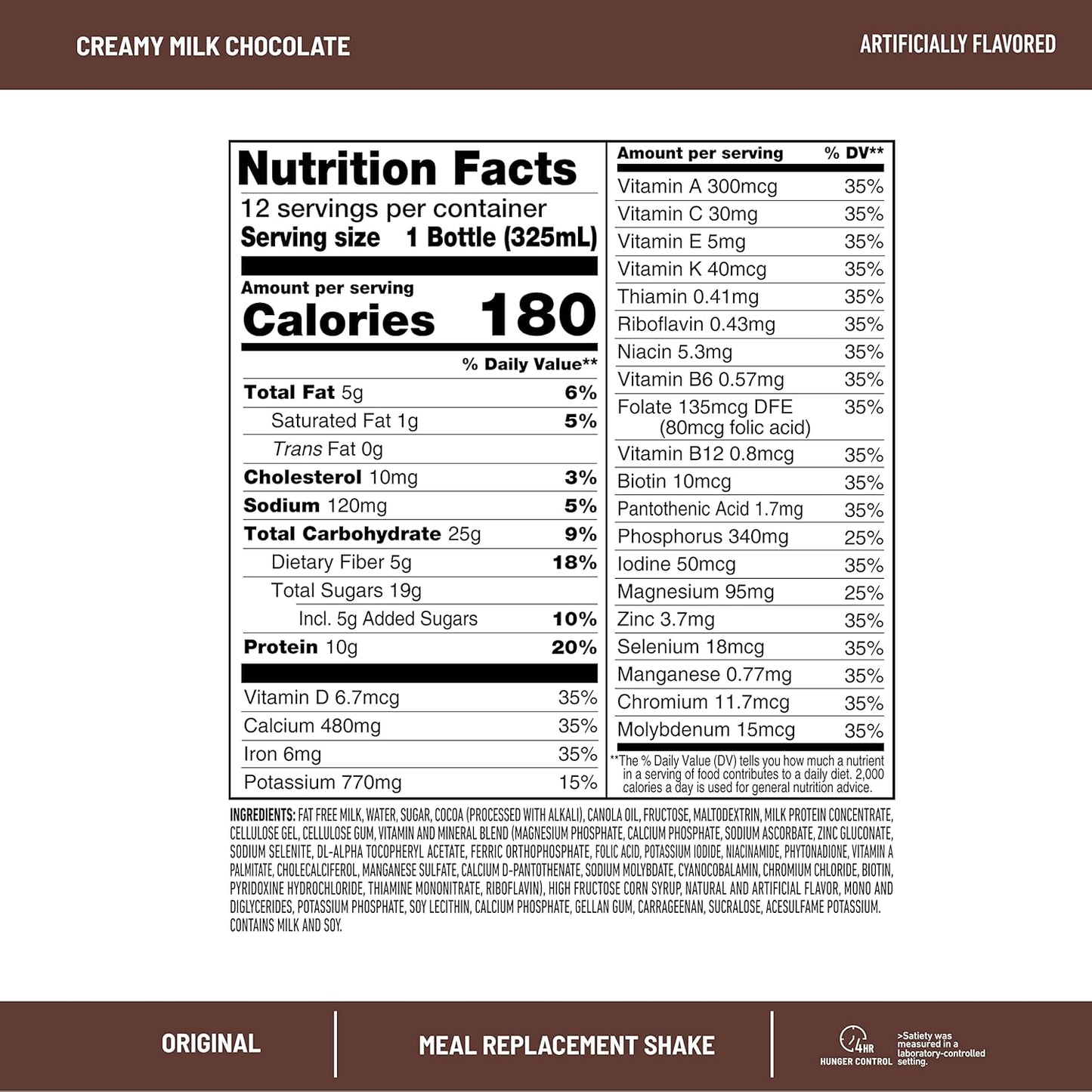 SlimFast Meal Replacement Shake, Protein Shakes Ready to Drink