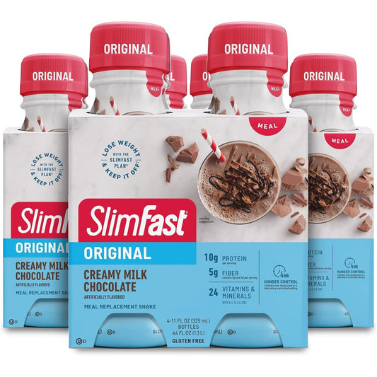 SlimFast Meal Replacement Shake, Protein Shakes Ready to Drink